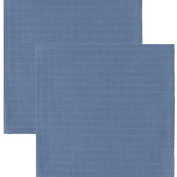 Cam Cam Stofbleer - 70x70 cm - 2-pak - Deep Blue