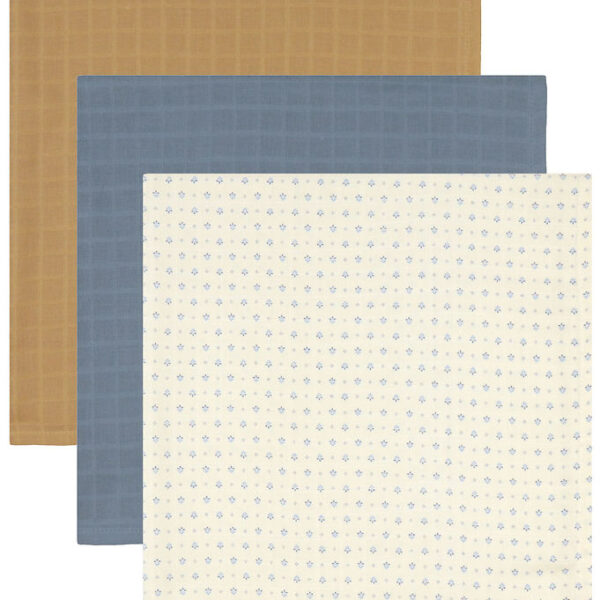 Cam Cam Stofbleer - 70x70 cm - 3-pak - Capri