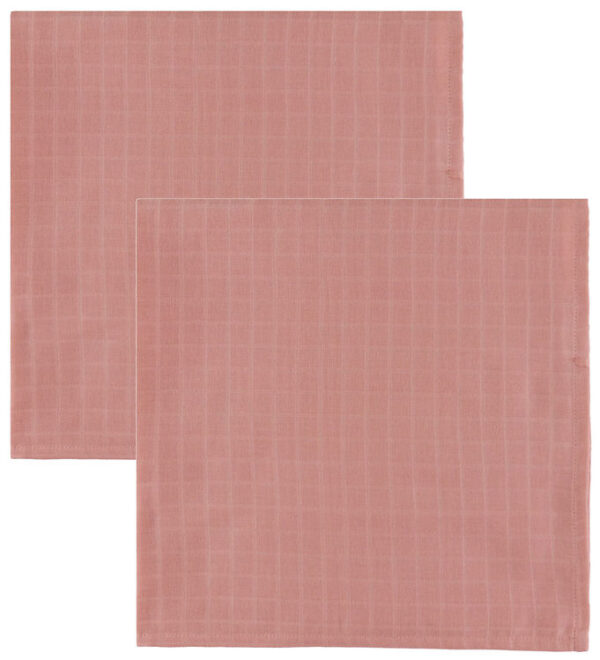 Cam Cam Stofbleer - 72x72 cm - 2-pak - Sorbet