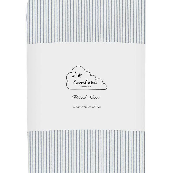 Cam Cam Stræklagen - 60x120x15 cm - Classic Stripes Blue