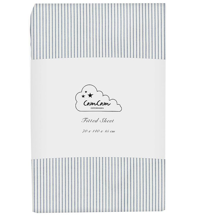 Cam Cam Stræklagen - 60x120x15 cm - Classic Stripes Blue Cam Cam Stræklagen - 60x120x15 cm - Classic Stripes Blue