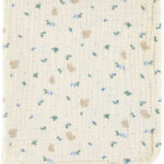 Cam Cam Tæppe - Musselin - 100x100 cm - Blueberries