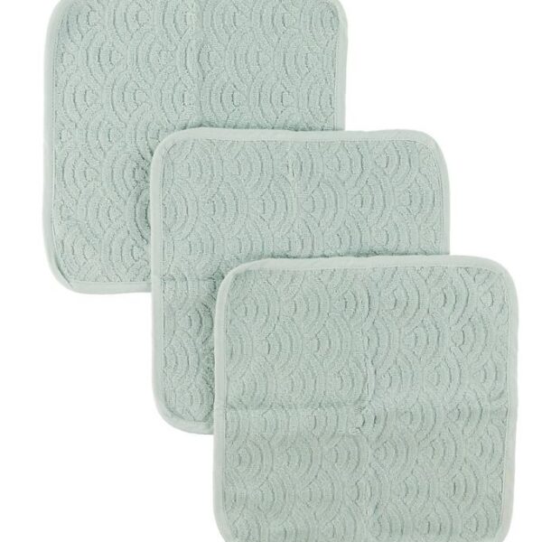 Cam Cam Vaskeklude - 3-Pak - Dusty Green