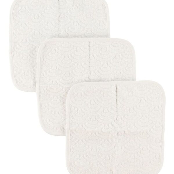 Cam Cam Vaskeklude - 3-Pak - Off-White