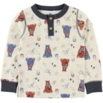 CeLaVi Bluse - Uld/Bambus - Asphalt