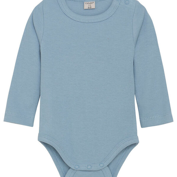 CeLaVi Body l/æ - Rib - Dusty Blue