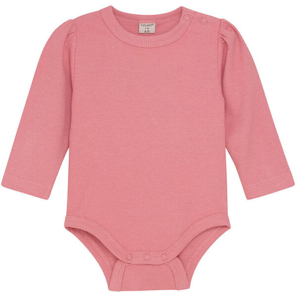 CeLaVi Body l/æ - Rib - Powder Pink CeLaVi Body l/æ - Rib - Powder Pink