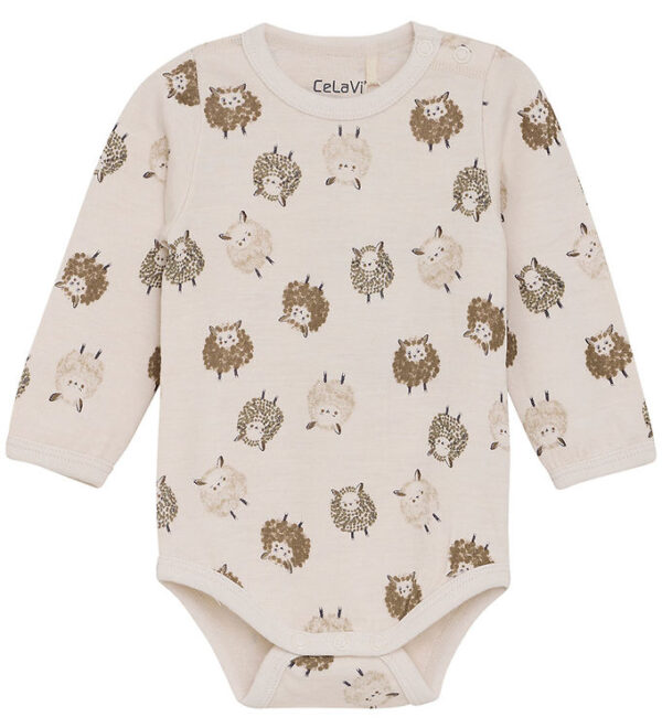 CeLaVi Body l/æ - Uld - Savannah Tan CeLaVi Body l/æ - Uld - Savannah Tan