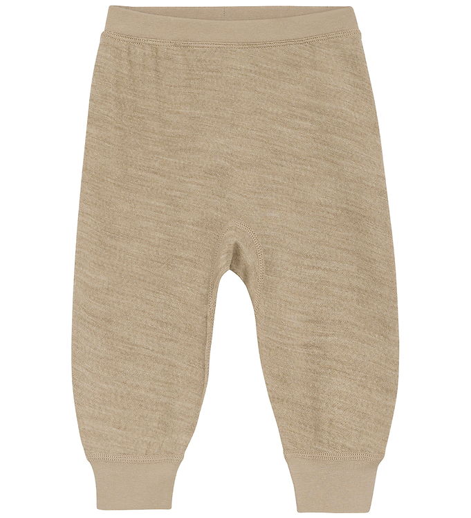 CeLaVi Bukser - Uld/Viskose - Harem - Savannah Tan