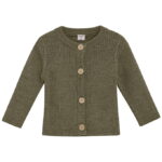 CeLaVi Cardigan - Uld - Dusky Green
