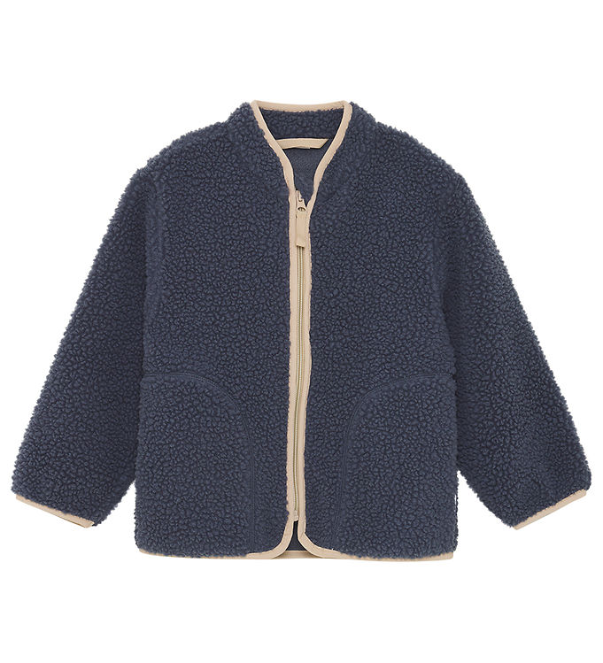 CeLaVi Fleecejakke - Teddy - Flint Stone