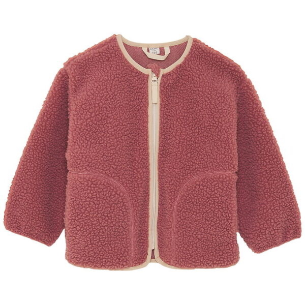 CeLaVi Fleecejakke - Teddy - Nostalgia Rose