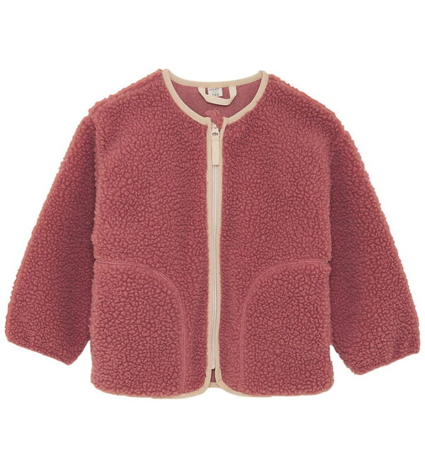 CeLaVi Fleecejakke - Teddy - Nostalgia Rose