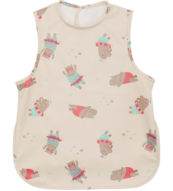 CeLaVi Forklæde - PU - Warm Taupe m. Flodheste CeLaVi Forklæde - PU - Warm Taupe m. Flodheste