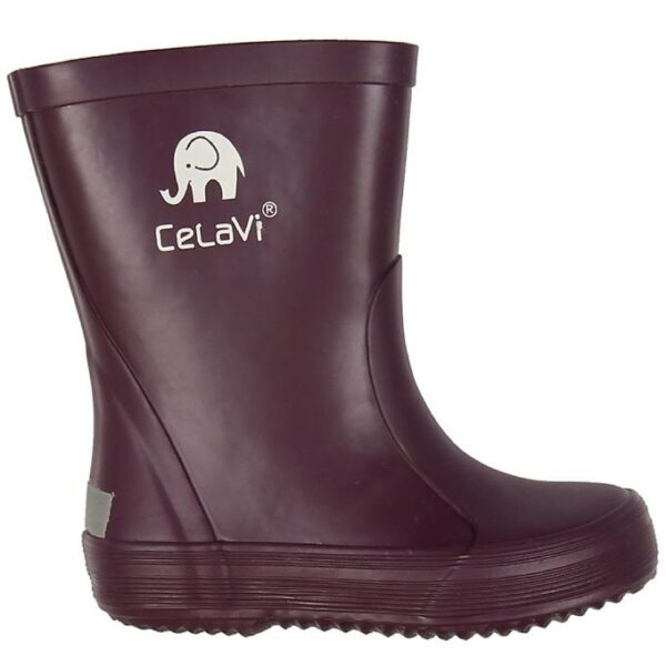 CeLaVi Gummistøvler - Basic - Mørkelilla