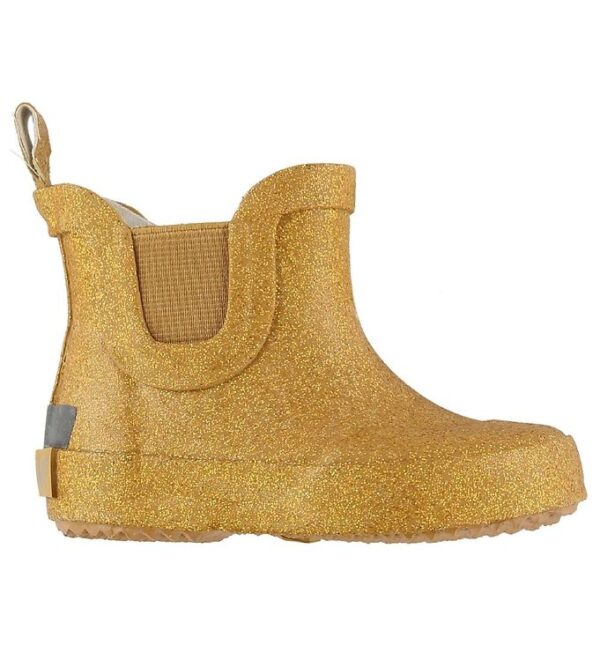 CeLaVi Gummistøvler - Lav - Gul m. Guld Glimmer CeLaVi Gummistøvler - Lav - Gul m. Guld Glimmer