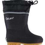 CeLaVi Gummistøvler m. For - Sort