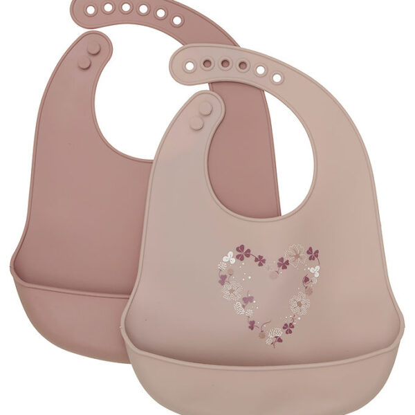 CeLaVi Hagesmæk - 2-pak - Silikone - Burlwood