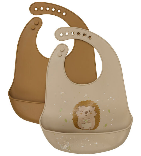 CeLaVi Hagesmæk - 2-pak - Silikone - White Pepper CeLaVi Hagesmæk - 2-pak - Silikone - White Pepper