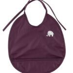 CeLaVi Hagesmæk m. Lomme - PU - Mørkelilla