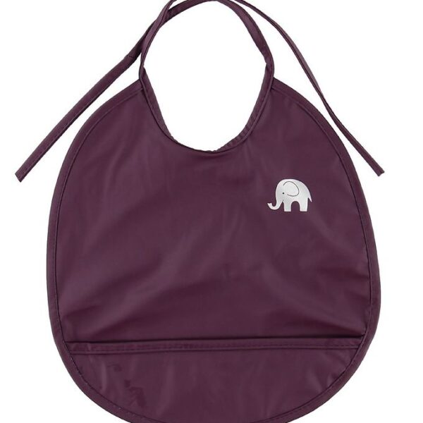 CeLaVi Hagesmæk m. Lomme - PU - Mørkelilla