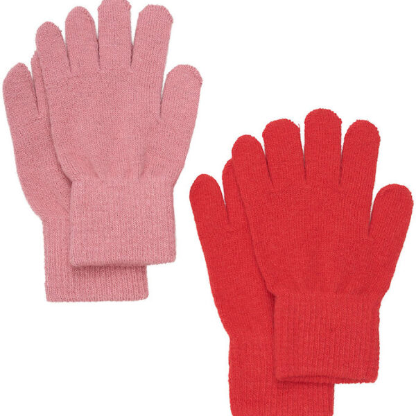CeLaVi Handsker - Uld/Nylon - Strik - 2-pak - Cayenne