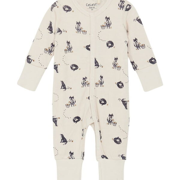 CeLaVi Heldragt - Uld - Night Sky m. Dyr