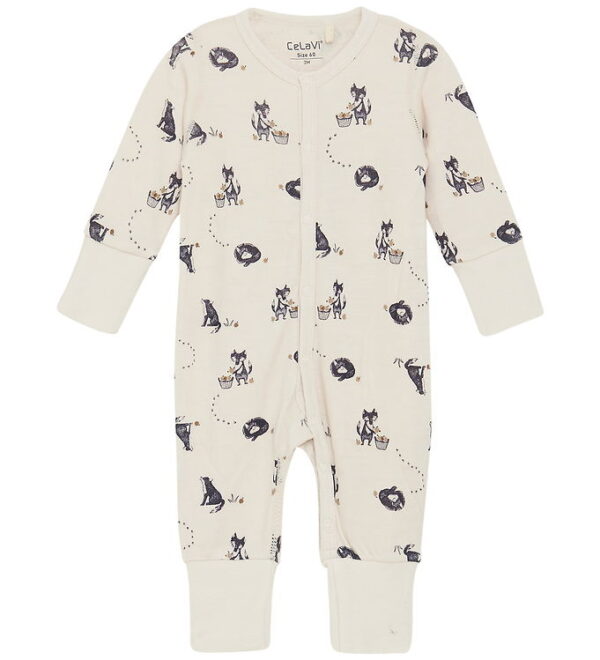 CeLaVi Heldragt - Uld - Night Sky m. Dyr