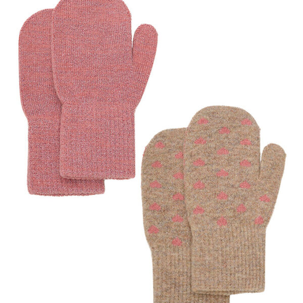 CeLaVi Luffer - Uld/Nylon - 2-pak - Brick Dust