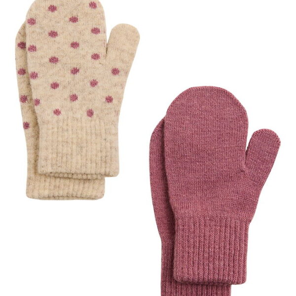 CeLaVi Luffer - Uld/Nylon - 2-pak - Nostalgia Rose