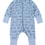 CeLaVi Natdragt - AOP - Ashley Blue m. Recerbiler