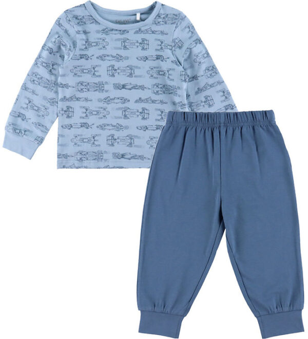 CeLaVi Nattøj - 2-delt - Ashley Blue m. Racerbiler CeLaVi Nattøj - 2-delt - Ashley Blue m. Racerbiler