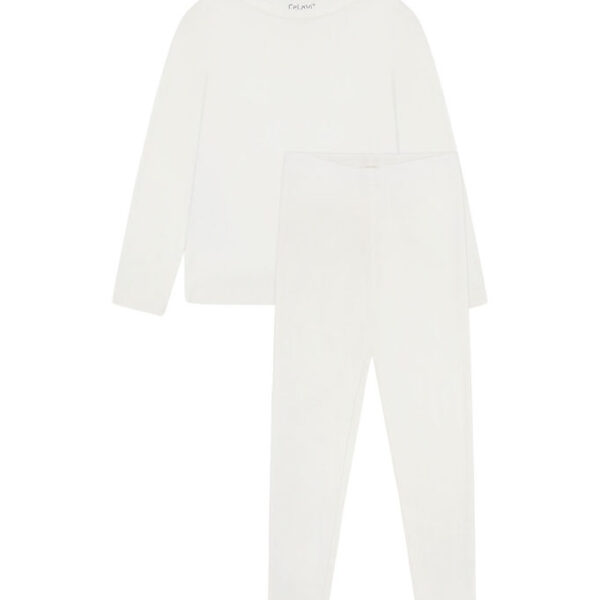 CeLaVi Nattøj - 2-delt - Marshmallow White