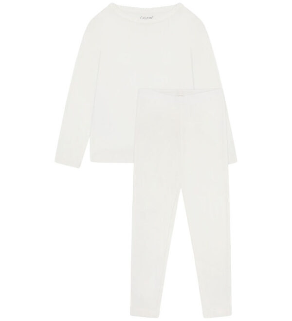 CeLaVi Nattøj - 2-delt - Marshmallow White