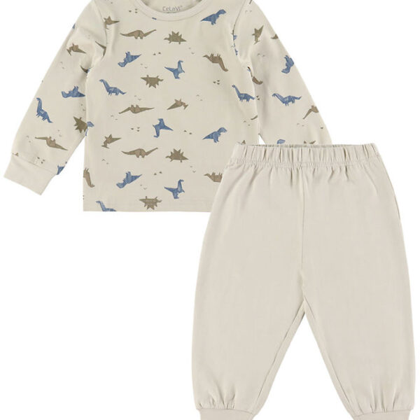 CeLaVi Nattøj - 2-delt - Silver Lining