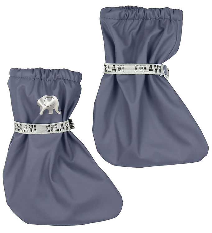 CeLaVi Overtrækssko m. Fleece - PU - Flint Stone