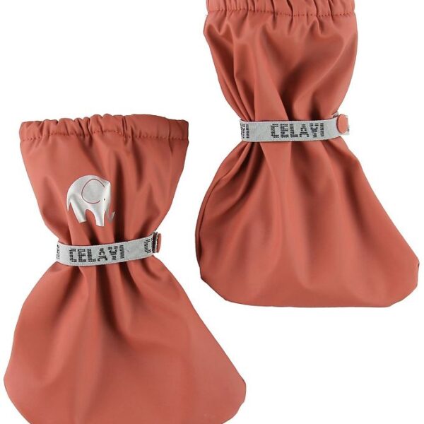 CeLaVi Overtrækssko m. Fleece - PU - Redwood