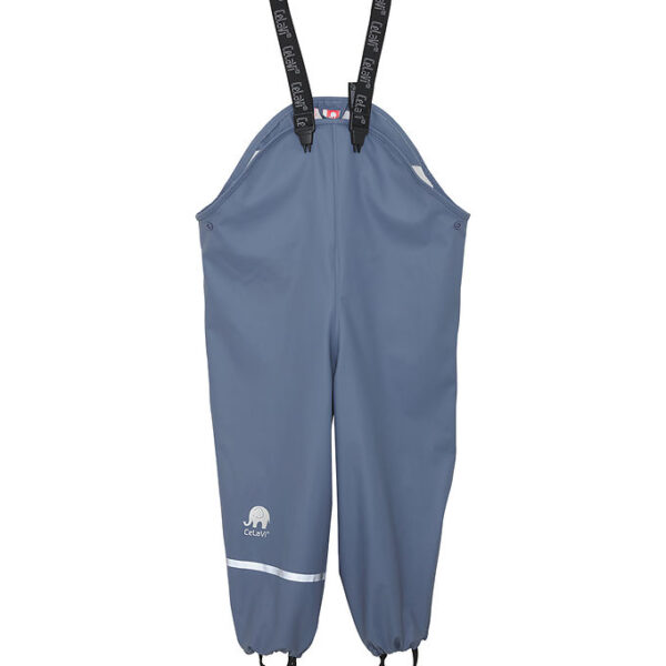 CeLaVi Regnbukser m. Seler - PU - Flint Stone