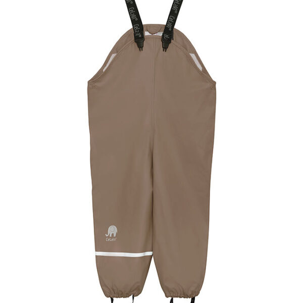 CeLaVi Regnbukser m. Seler - PU - Fungi