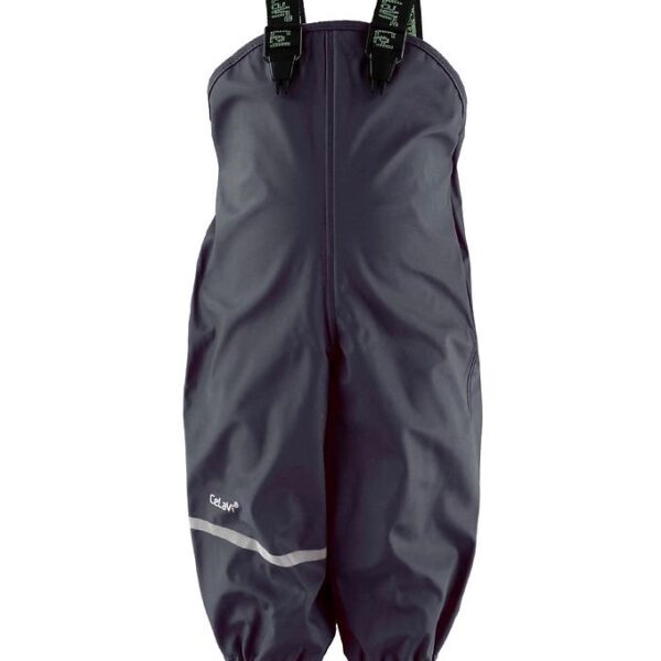 CeLaVi Regnbukser m. Seler - PU - Navy