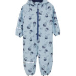 CeLaVi Regndragt - PU - Blue Fog m. Piratskibe