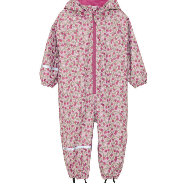 CeLaVi Regndragt - PU - Hawthorn Rose m. Blomster