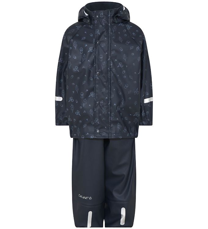 CeLaVi Regntøj m. Seler - PU - Dark Navy CeLaVi Regntøj m. Seler - PU - Dark Navy