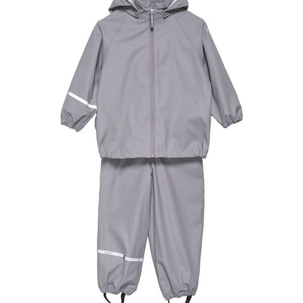 CeLaVi Regntøj m. Seler - PU - Gull