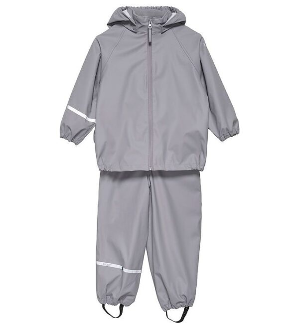 CeLaVi Regntøj m. Seler - PU - Gull