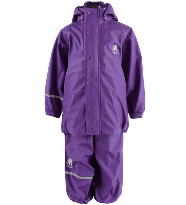 CeLaVi Regntøj m. Seler - PU - Lilla CeLaVi Regntøj m. Seler - PU - Lilla