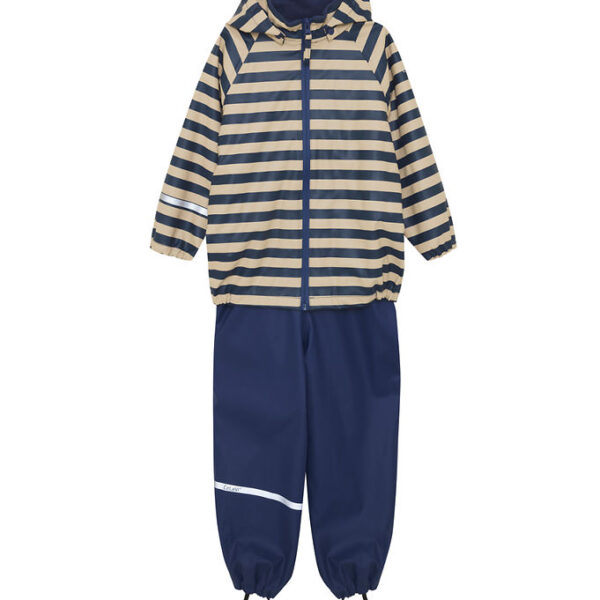 CeLaVi Regntøj m. Seler - PU - Oceania m. Striber CeLaVi Regntøj m. Seler - PU - Oceania m. Striber