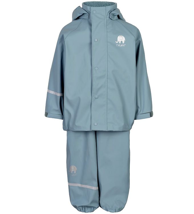 CeLaVi Regntøj m. Seler - PU - Smoke Blue CeLaVi Regntøj m. Seler - PU - Smoke Blue