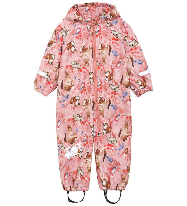 CeLaVi Softshelldragt - Peach Blossom m. Print