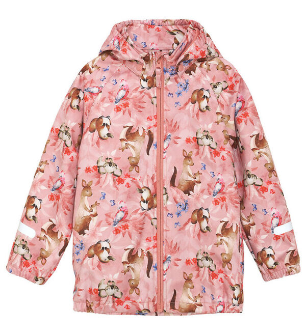 CeLaVi Softshelljakke - Peach Blossom m. Print CeLaVi Softshelljakke - Peach Blossom m. Print